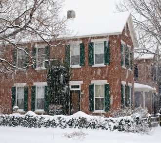 Adverse Effects of Winter Weather on a Historic Brick Home in DC
