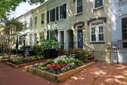 Summertime Curb Appeal for Historic Brick Houses
