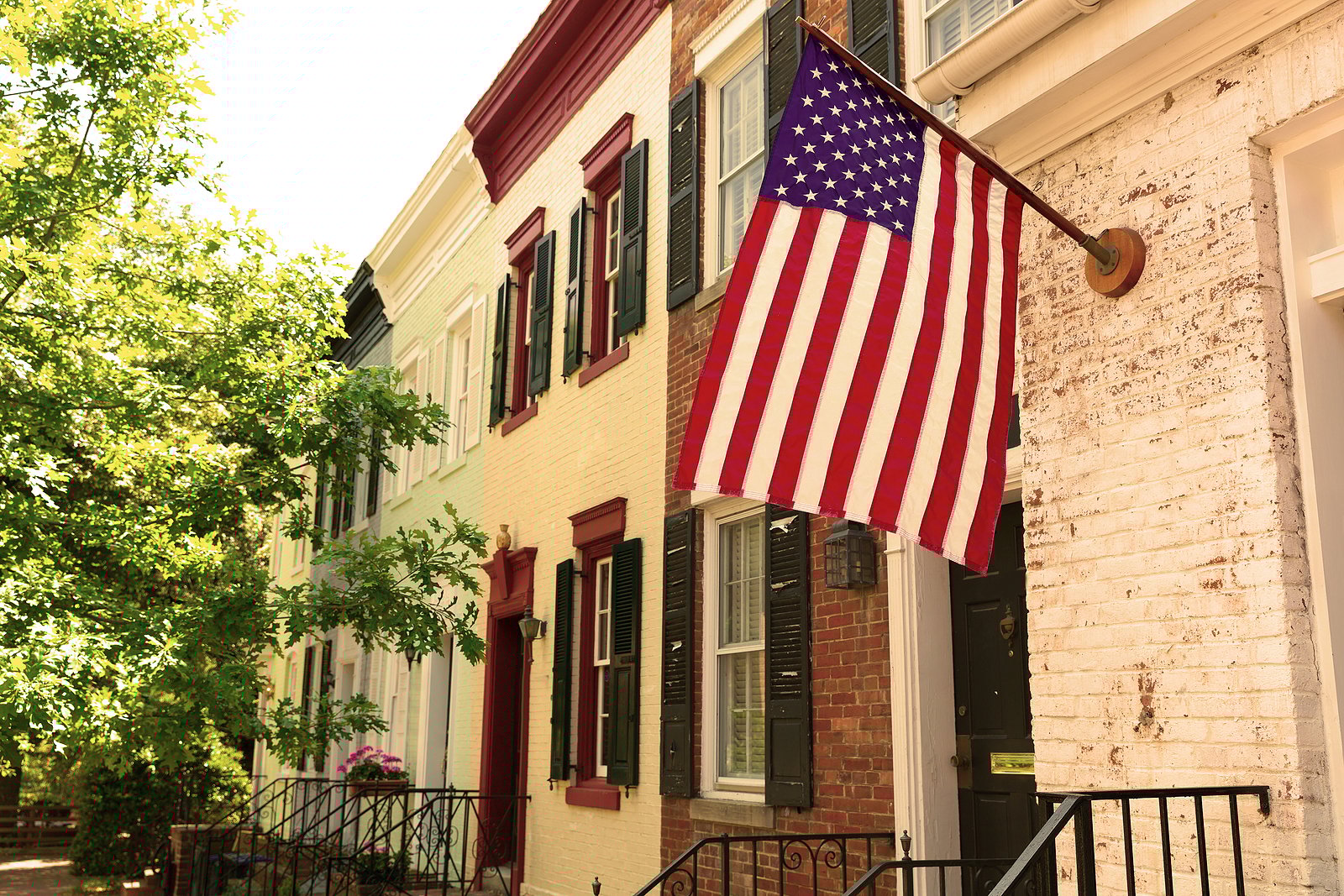 Guide-to-Properly-Hanging-a-Flag-on-a-Historic-Brick-Home-Renaissance-Development-DC